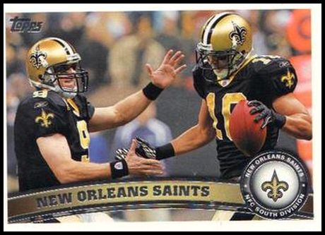 156 New Orleans Saints (Drew Brees Lance Moore) TC